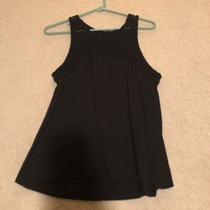 Loft Size S Black Tank Top